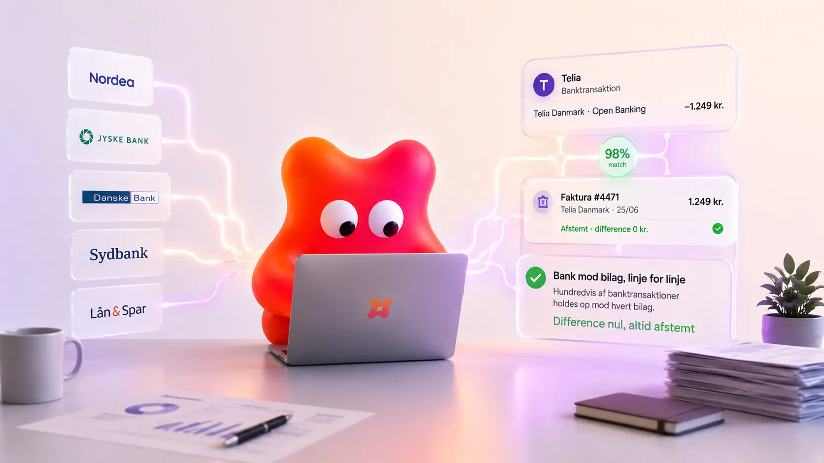 Bank og likviditetsoverblik i Payfriend